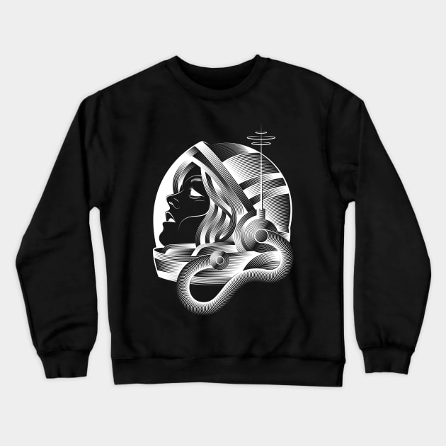 Patrick Seymour • Astronaut Crewneck Sweatshirt by PatrickSeymour